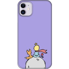 Gritty Apple iPhone 11 Küçük Prens Lila Telefon Kılıfı