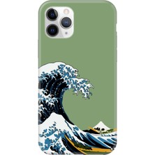 Gritty Apple iPhone 11 Pro Kanagawa Yeşil Telefon Kılıfı