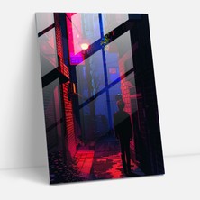 Painted Anarchy Cam Tablo 60 x 90 cm