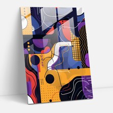 Painted Anarchy Cam Tablo 30 x 45 cm