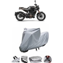Bodygard Husqvarna Svartpilen 125   Motosiklet Brandası Arka Çanta Uyumlu Değildir
