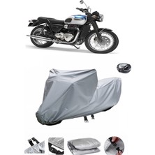 Bodygard Triumph Bonneville T100   Motosiklet Brandası Arka Çanta Uyumlu