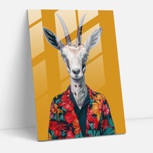 Painted Anarchy Cam Tablo 30 x 45 cm