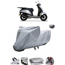 Bodygard Yuki Enzo 50   Motosiklet Brandası Arka Çanta Uyumlu