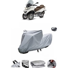 Bodygard Piaggio Mp3 400   Motosiklet Brandası Arka Çanta Uyumlu