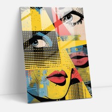 Painted Anarchy Cam Tablo 30 x 45 cm