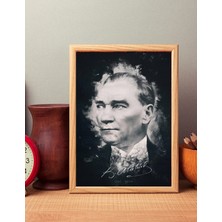 Poster City Mustafa Kemal Atatürk Posteri - Çerçevesiz Parlak Fotoğraf Kağıdı