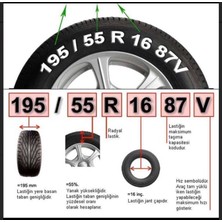 Mefa Tech 195/70X13 Ebatlarına Uyumlu Takmatik x Tipi Kar Patinaj Zinciri