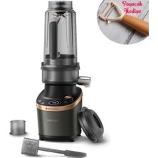 Phılıps 1500W 2in1 Dual Chef Problend Ultra Teknoloji Meyve Sıkacağı & Blender + Özel Luciole Lambader