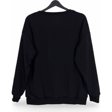 nirvoda Itadori Todo Best Friend Baskılı  Bisiklet Yaka Oversize Sweatshirt Anime Manga