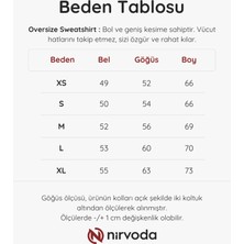 nirvoda Itadori Todo Best Friend Baskılı  Bisiklet Yaka Oversize Sweatshirt Anime Manga