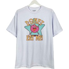 nirvoda Donut Ye Beni Baskılı Loose Fit Bisiklet Yaka Unisex Tişört