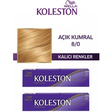 Wella Koleston Koleston Tüp Boya 50 ml No: 8.0 - Açık Kumral X2