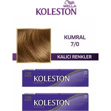 Wella Koleston Koleston Tüp Boya 50 ml No: 7.0 - Kumral X2