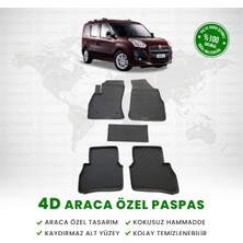 Fa Otomotiv Fiat Doblo 4d Havuzlu Paspas 2010 – 2016 Model