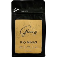 Glowing Rio Minas Hafif Kavrulmuş Çekirdek Kahve (Öğütülmemiş)  Arabica 250 gr