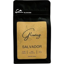 Glowing Salvador Hafif Kavrulmuş Çekirdek Kahve (Öğütülmemiş)  Arabica 250 gr