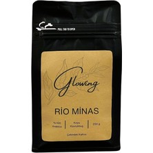 Glowing Rio Minas Koyu Kavrulmuş Çekirdek Kahve (Öğütülmemiş)  Arabica 250 gr