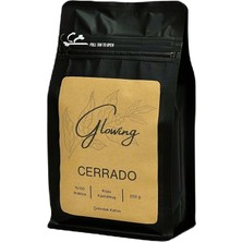 Glowing Cerrado Koyu Kavrulmuş Çekirdek Kahve (Öğütülmemiş)  Arabica 250 gr