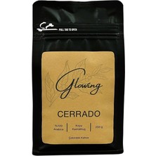 Glowing Cerrado Koyu Kavrulmuş Çekirdek Kahve (Öğütülmemiş)  Arabica 250 gr