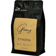 Glowing Ethiopia Koyu Kavrulmuş Filtre Kahve (Öğütülmüş)  Arabica 250 gr