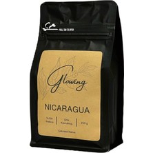 Glowing Nicaragua Orta Kavrulmuş Çekirdek Kahve (Öğütülmemiş)  Arabica 250 gr