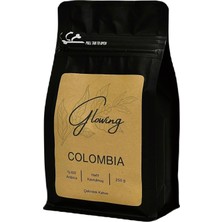 Glowing Colombia Hafif Kavrulmuş Çekirdek Kahve (Öğütülmemiş)  Arabica 250 gr