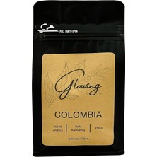 Glowing Colombia Hafif Kavrulmuş Çekirdek Kahve (Öğütülmemiş)  Arabica 250 gr