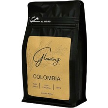 Glowing Colombia Koyu Kavrulmuş Espresso Kahve (Öğütülmüş)  Arabica 250 gr