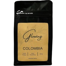 Glowing Colombia Koyu Kavrulmuş Espresso Kahve (Öğütülmüş)  Arabica 250 gr