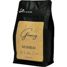 Glowing Mumbai Koyu Kavrulmuş Çekirdek Kahve (Öğütülmemiş)  Arabica 250 gr