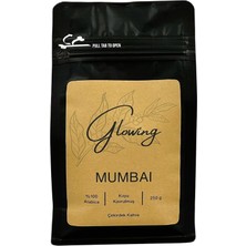 Glowing Mumbai Koyu Kavrulmuş Çekirdek Kahve (Öğütülmemiş)  Arabica 250 gr