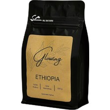 Glowing Ethiopia Orta Kavrulmuş Çekirdek Kahve (Öğütülmemiş)  Arabica 250 gr