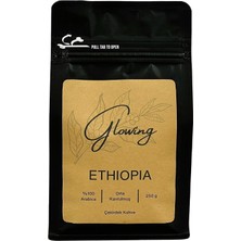 Glowing Ethiopia Orta Kavrulmuş Çekirdek Kahve (Öğütülmemiş)  Arabica 250 gr