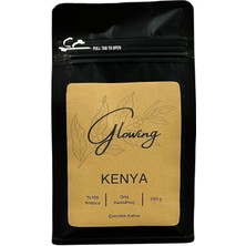 Glowing Kenya Orta Kavrulmuş Çekirdek Kahve (Öğütülmemiş)  Arabica 250 gr