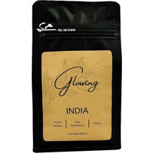 Glowing India Orta Kavrulmuş Çekirdek Kahve (Öğütülmemiş)  Arabica 250 gr