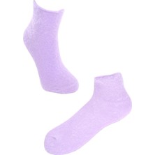 Dode Flora Nefes Alan Çorap Kadın Kadifemsi Özel Doku Mikro Pamuk 36-40