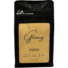 Glowing India Koyu Kavrulmuş Çekirdek Kahve (Öğütülmemiş)  Arabica 250 gr