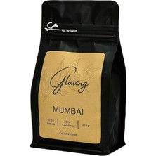 Glowing Mumbai Orta Kavrulmuş Çekirdek Kahve (Öğütülmemiş)  Arabica 250 gr