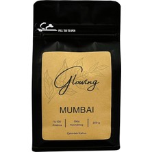 Glowing Mumbai Orta Kavrulmuş Çekirdek Kahve (Öğütülmemiş)  Arabica 250 gr