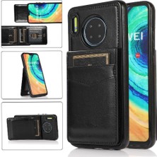 Mellow Shop Huawei Mate 30 Manyetik Toka Kickstand Kart Tutucu ile Uyumlu (Yurt Dışından)