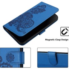 Mellow Shop Realme C33 Flip Folio Kitap Pu Deri Manyetik Kapatma ile Flip Case (Yurt Dışından)