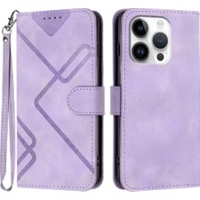 Mellow Shop Kart Yuvası Standı ile IPhone 16 Pro Pu Deri Manyetik Kapak Için Flip Case (Yurt Dışından)