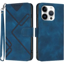 Mellow Shop Kart Yuvası Standı ile IPhone 16 Pro Pu Deri Manyetik Kapak Için Flip Case (Yurt Dışından)