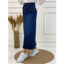 Vellichor Cep Detaylı Denim - Lacivert