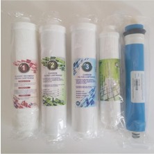 Sulook Kapalı Kasa Tüm Su Arıtma Cihazlarına Uyumlu 5'li Filtre Takımı