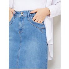 Vellichor Cep Detaylı Denim - Lacivert