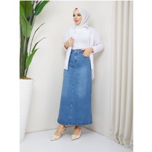 Vellichor Cep Detaylı Denim - Lacivert