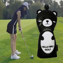 Bestnify Fw Için Su Geçirmez Golf Başörtüsü Golf Kulübü Baş Örtüsü Karikatür Pu (Yurt Dışından)