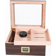 Alsepeteavm Camlı Nem Ölçerli Humidor PHUM0140
